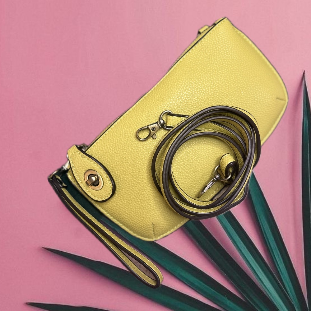 Mini Crossbody Wristlet Clutch